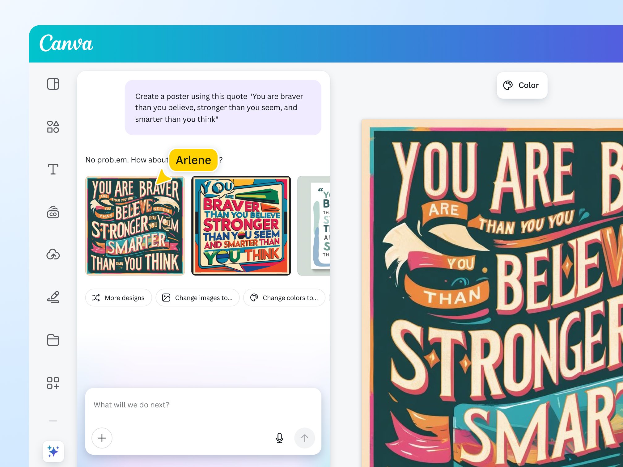 Canva AI 이미지 생성기 (디자인까지 한 번에 가능)