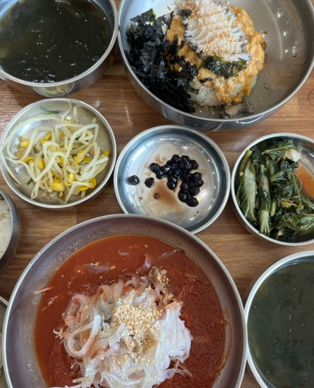 강릉-멍게물회-멍게비빔밥-제주해인물회