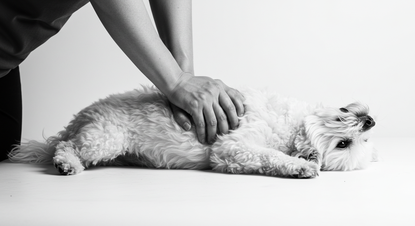 소형견 하임리히법 단계