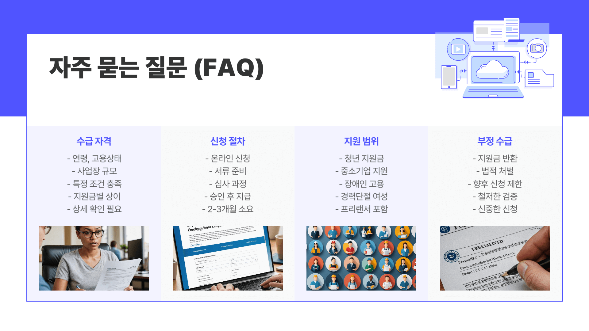 고용지원금 신청방법