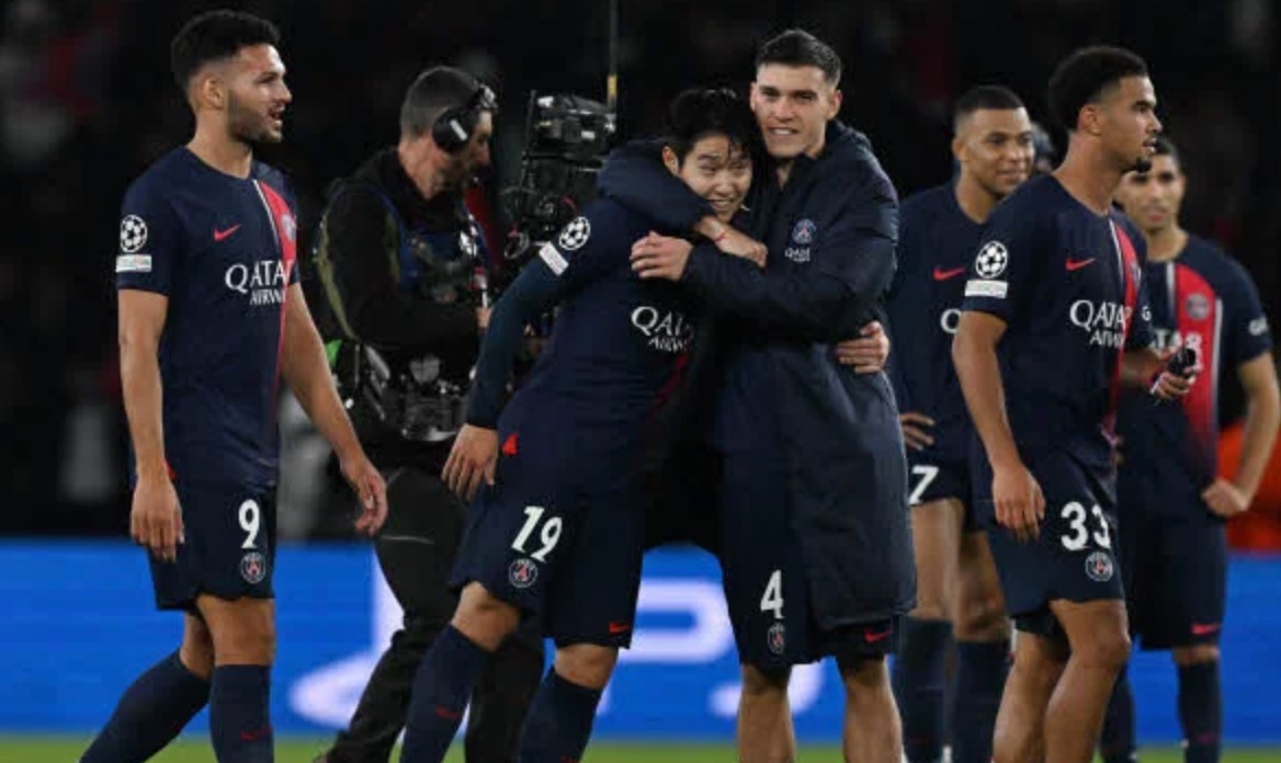 이강인 psg 데뷔골