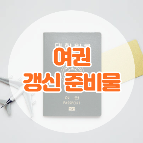 여권 갱신 준비물