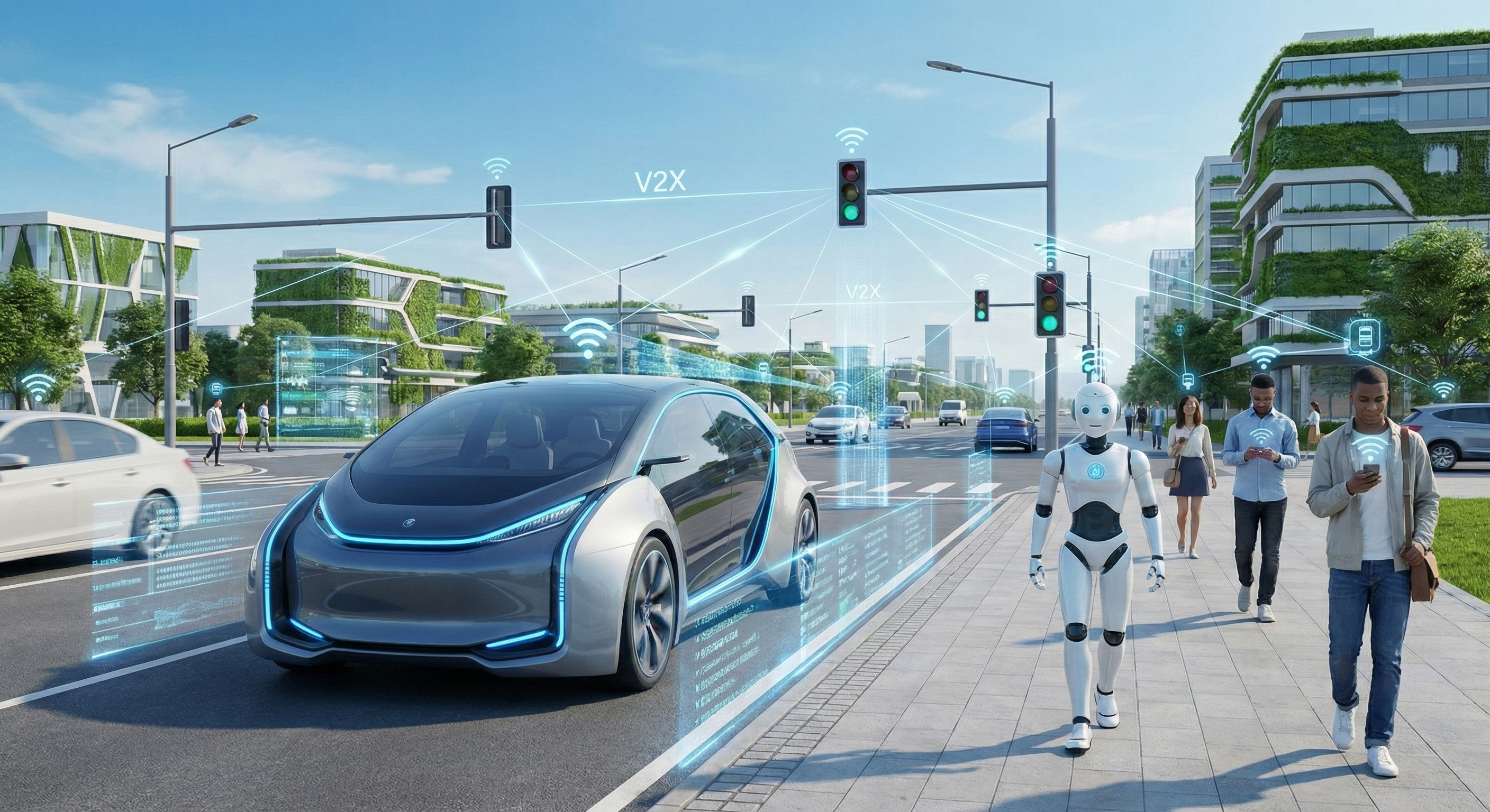 AI와 함께하는 미래 도시 이미지