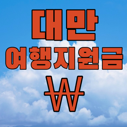 대만 여행지원금