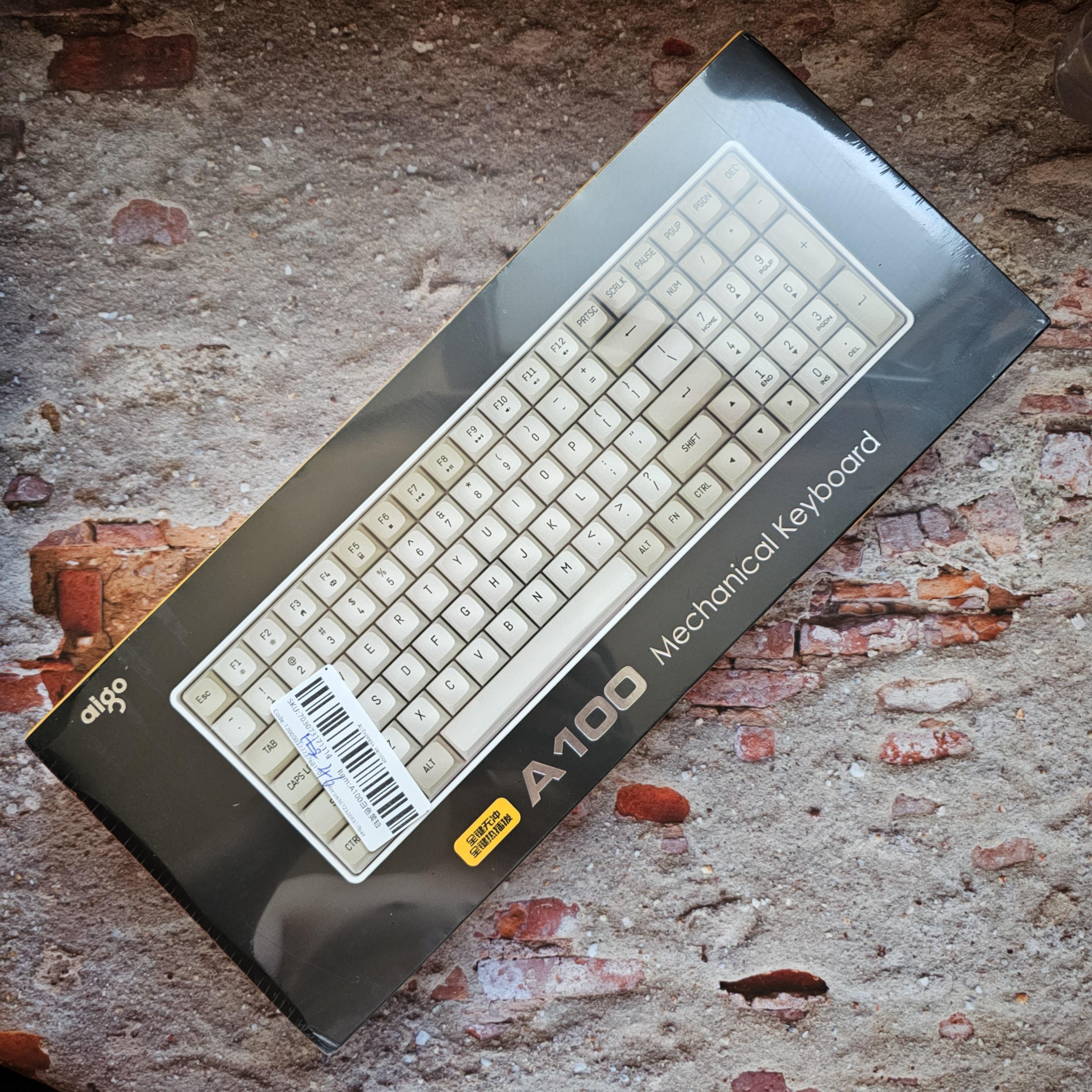aigo(아이고) 기계식 키보드 박스 사진