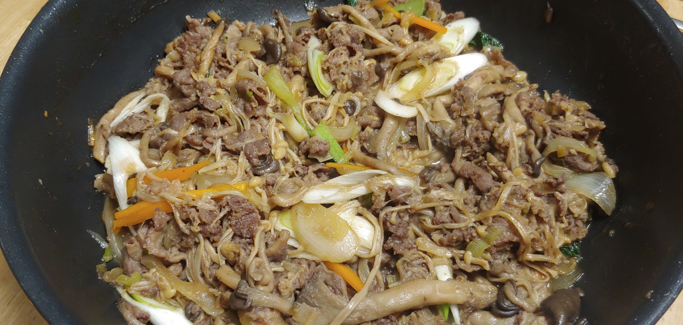 졸여진 소불고기