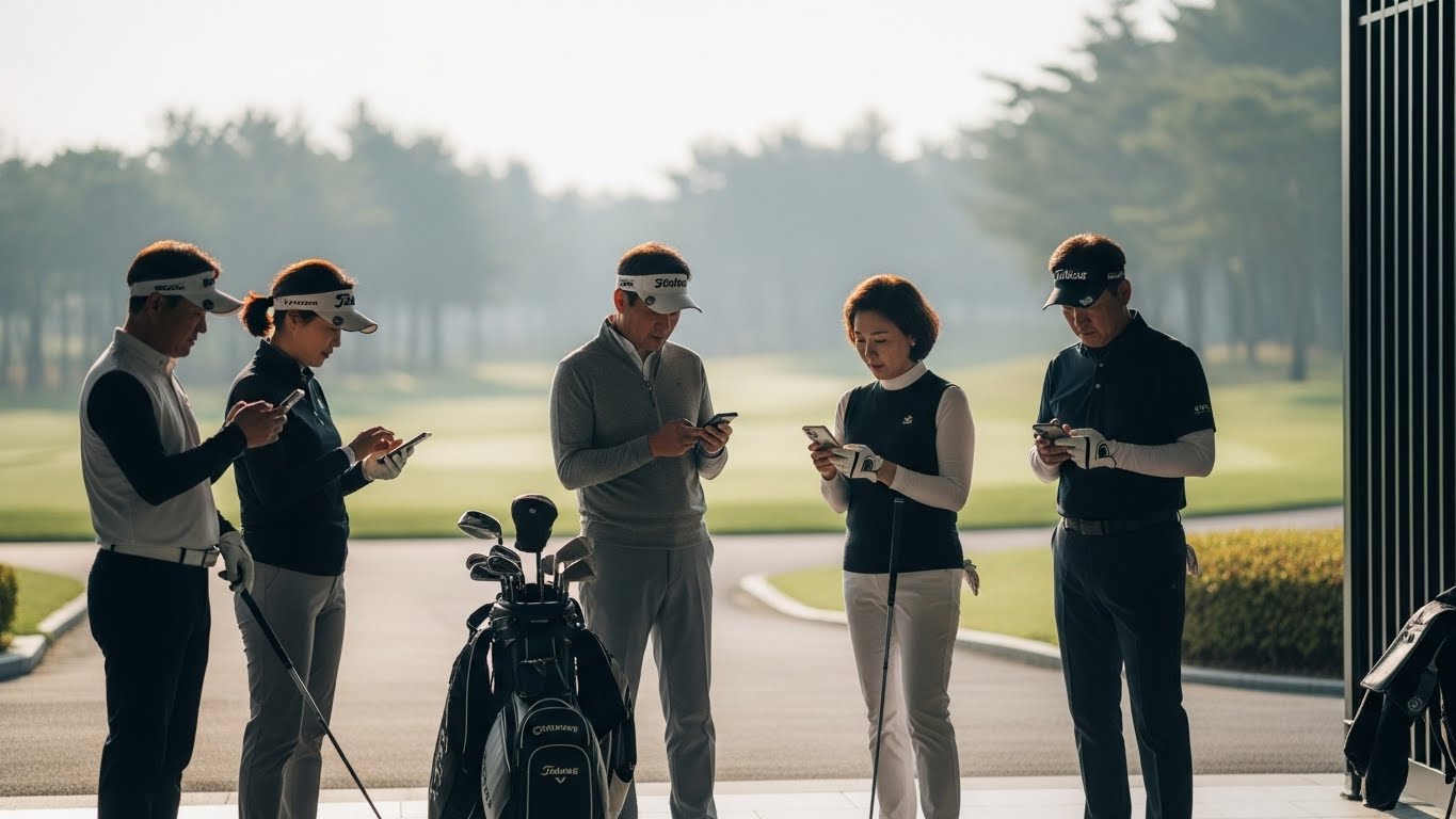 카카오골프예약 앱, 당일 티타임도 실시간 예약 가능!