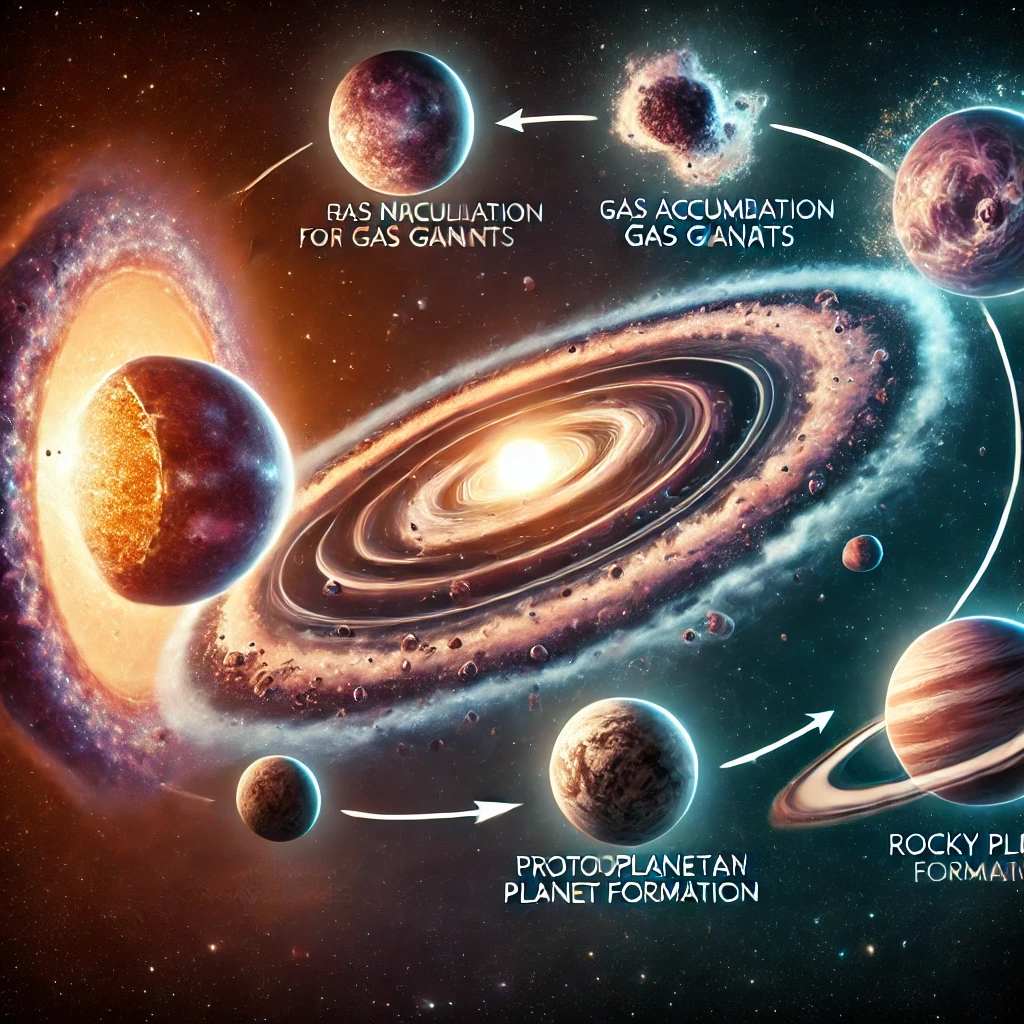 행성 형성 이론 태양계와 그 너머의 기원을 찾아서