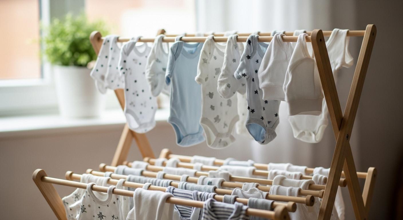 신생아 빨래건조대