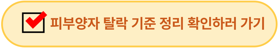 피부양자 탈락 기준 정리 이미지