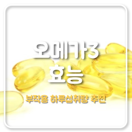 오메가3 효능