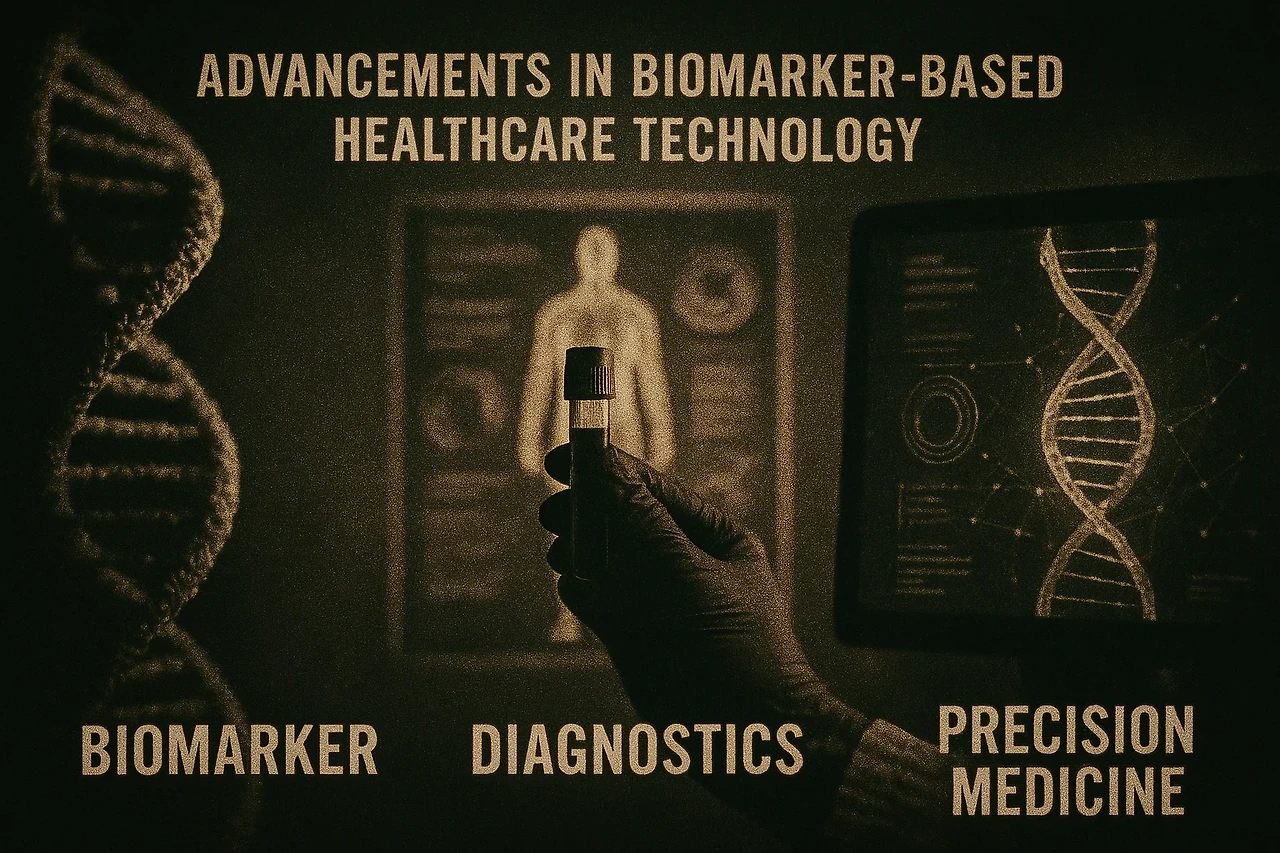 바이오마커 헬스케어 기술 발전 관련 이미지