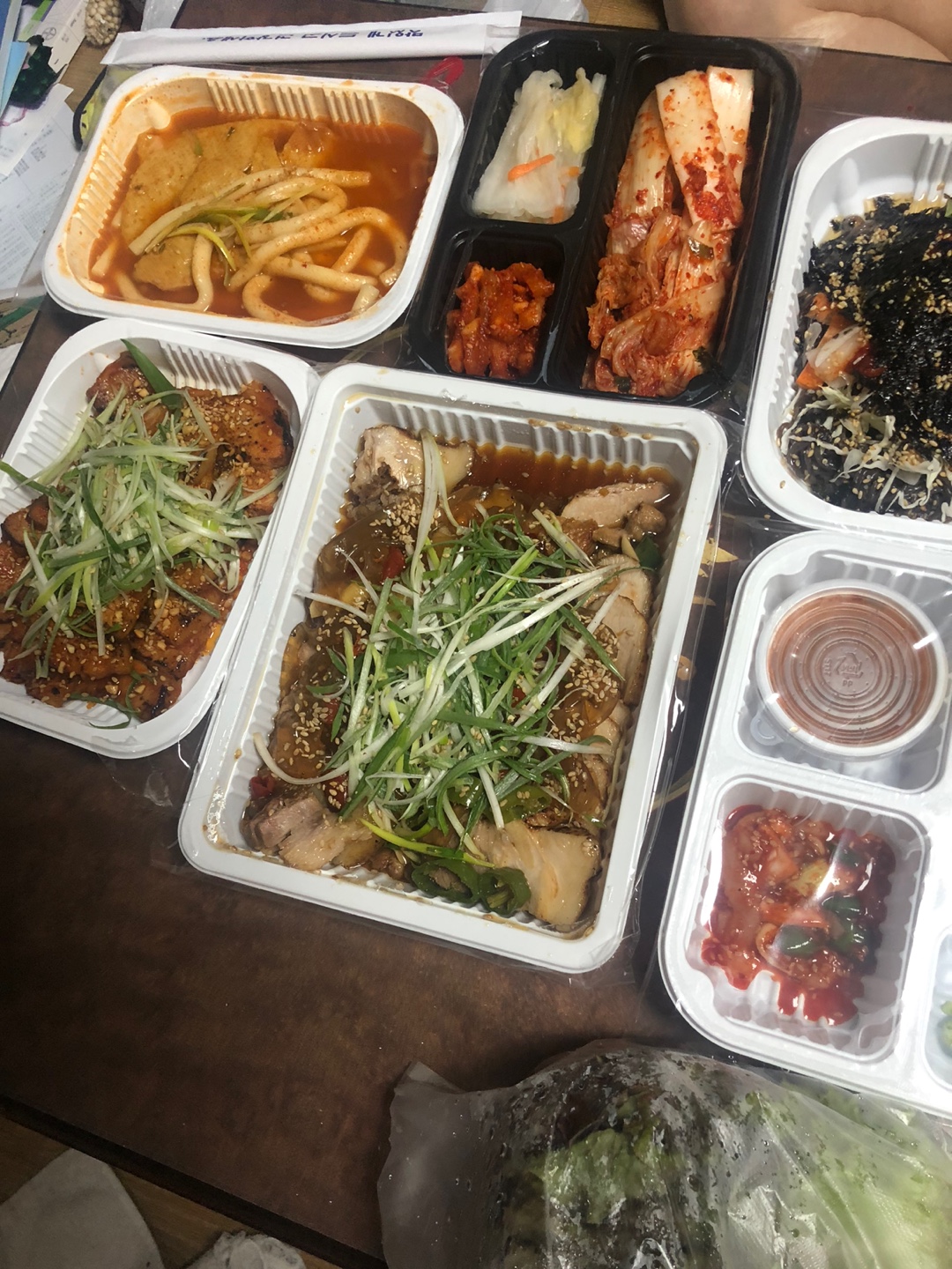 배달로 시켜 먹은 누들보쌈2