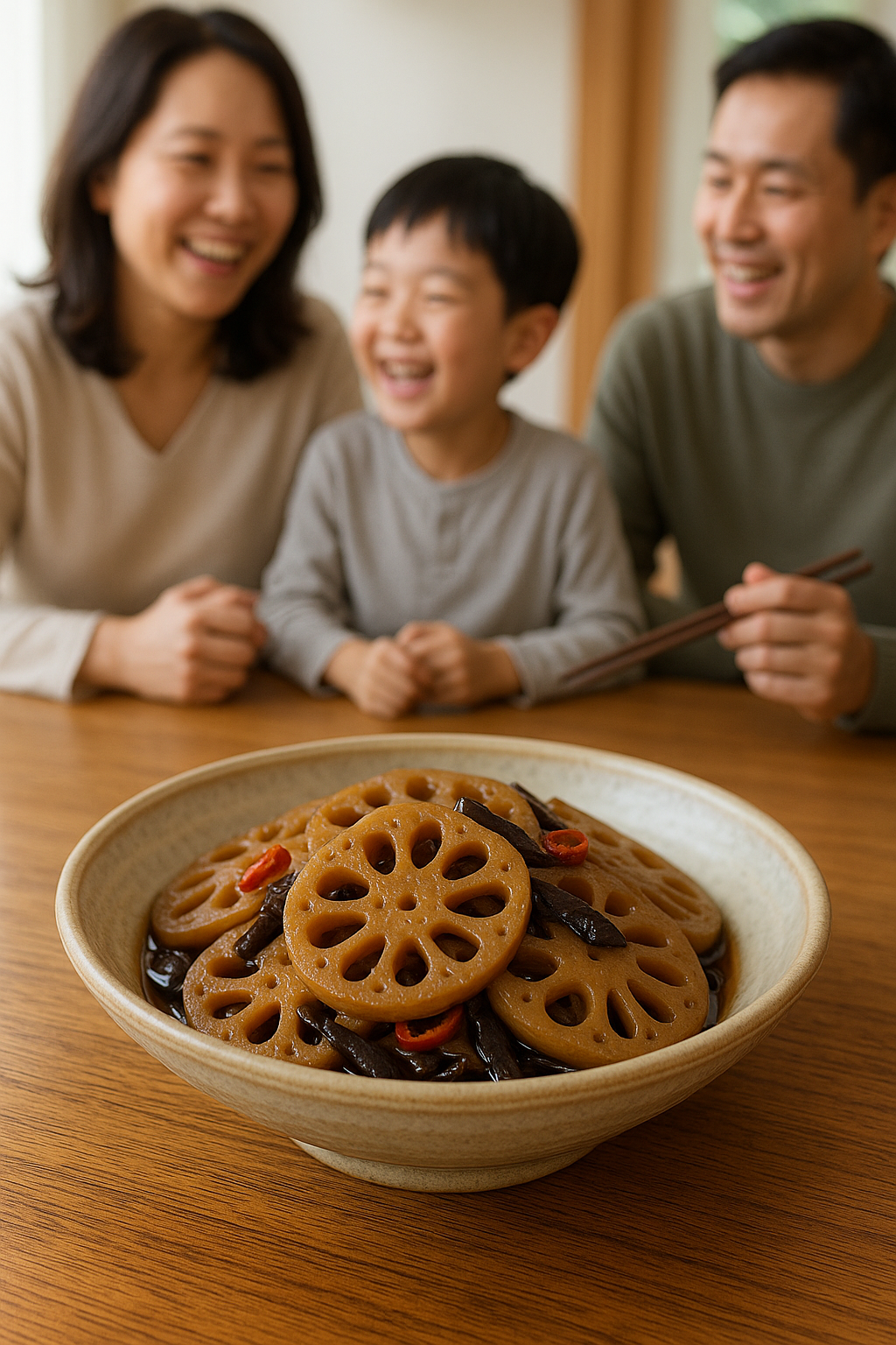 남녀노소 맛있게 먹는 연근조림