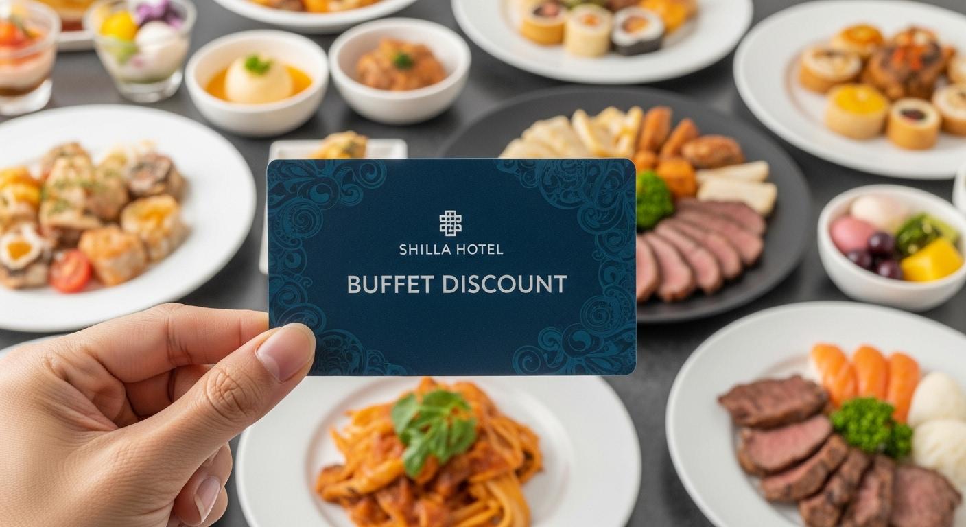 신라호텔 뷔페 할인카드