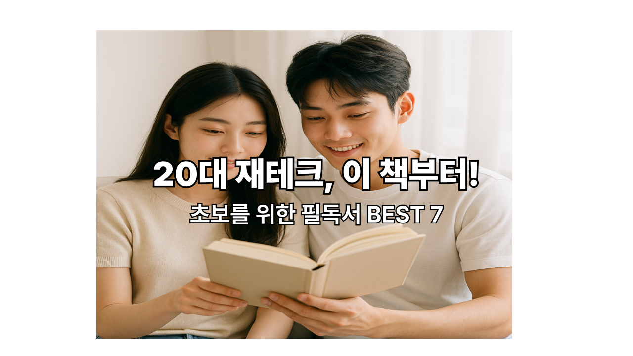20대 재테크 시작, 이 책부터! 초보를 위한 필독서 추천 BEST 7