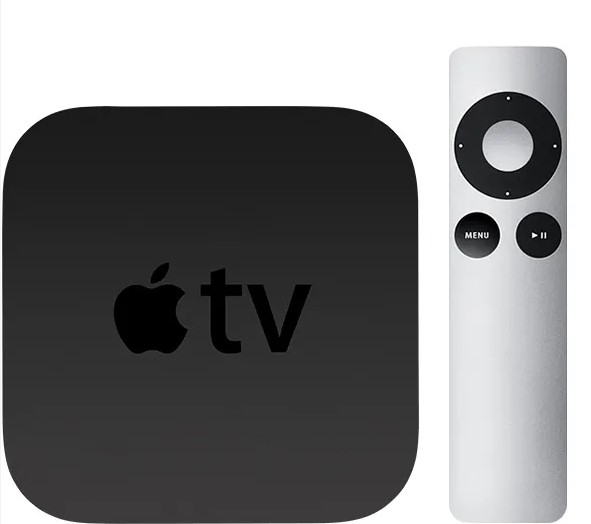 애플 tv 로고, 리모콘 모습