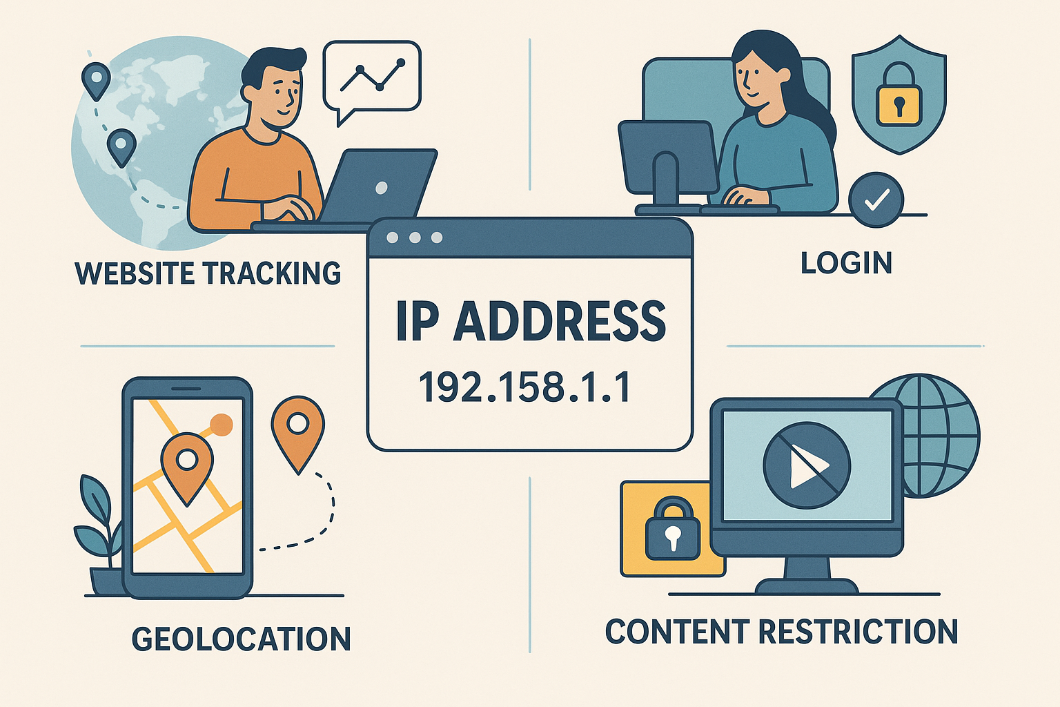 IP주소가 필요로 할때