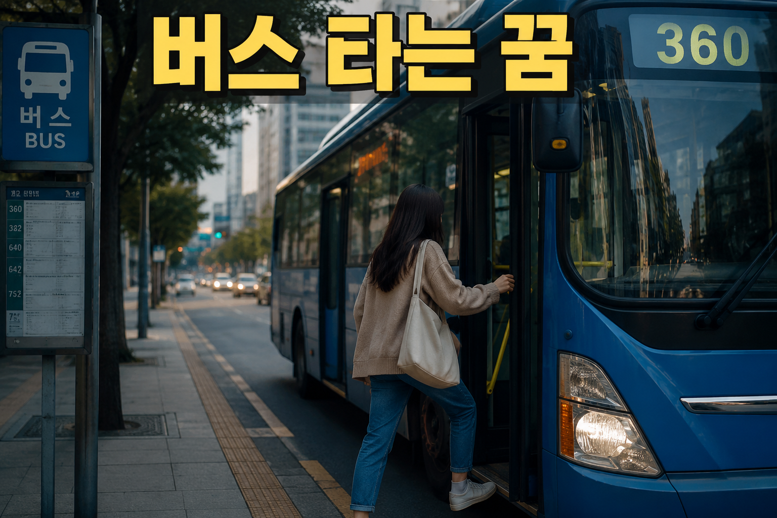 🚌 버스 타는 꿈 해몽 총정리! 기회, 방향, 인간관계를 의미할까?