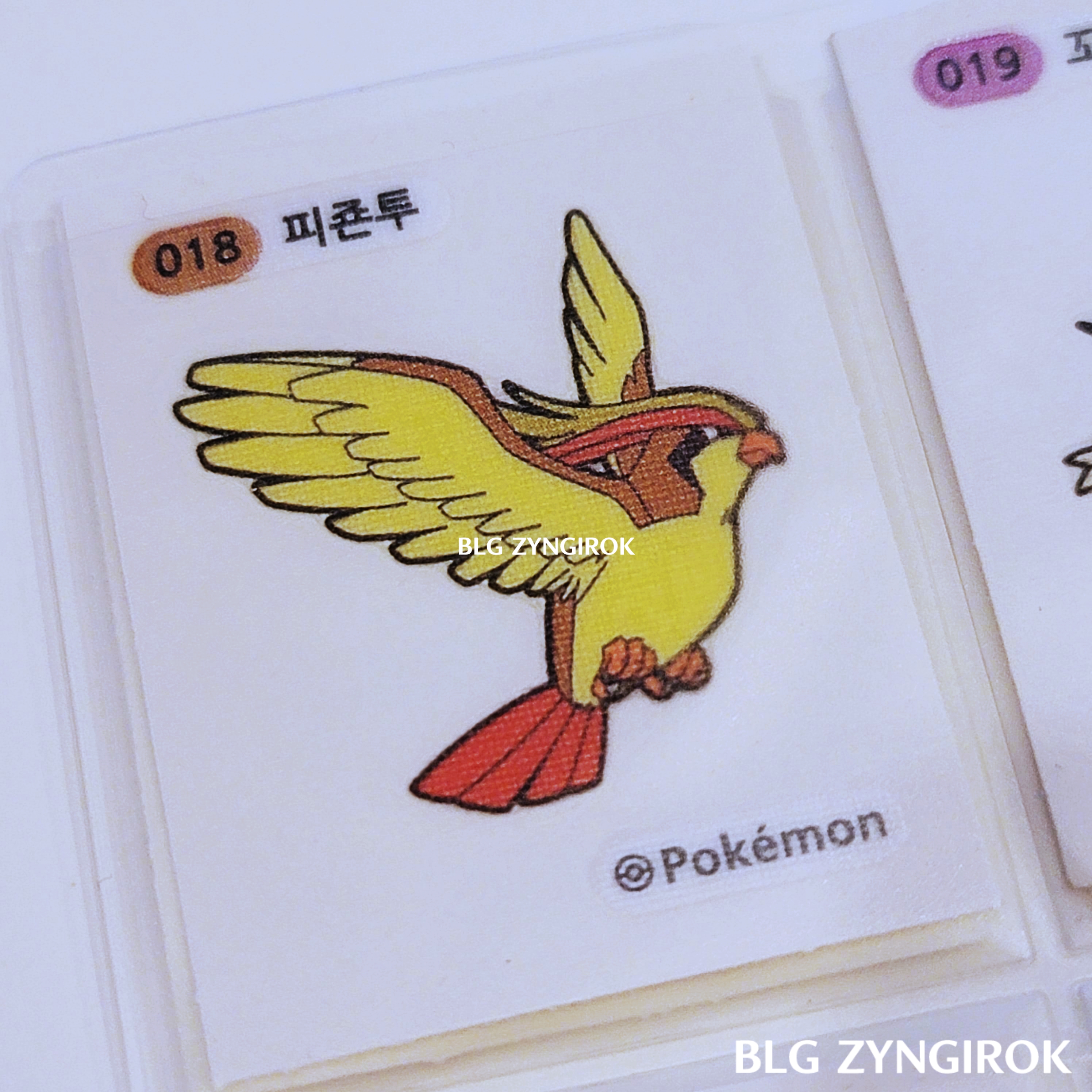 띠부띠부씰-피죤투이다.