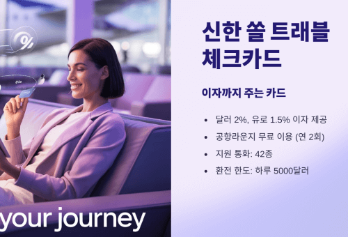 2025년 인기 트래블카드 4종 실사용 후기