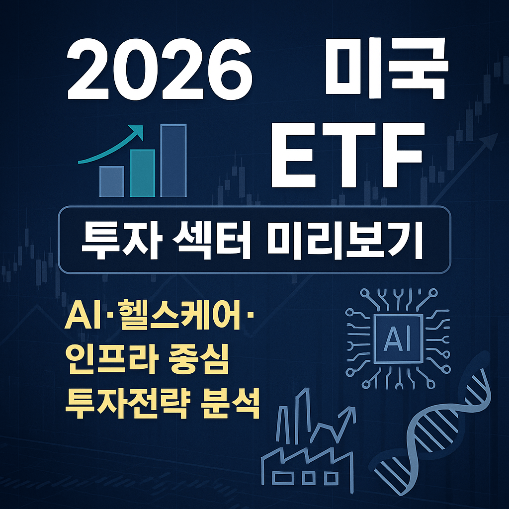 2026년 미국 주식 ETF 투자 섹터 미리보기 - 사진