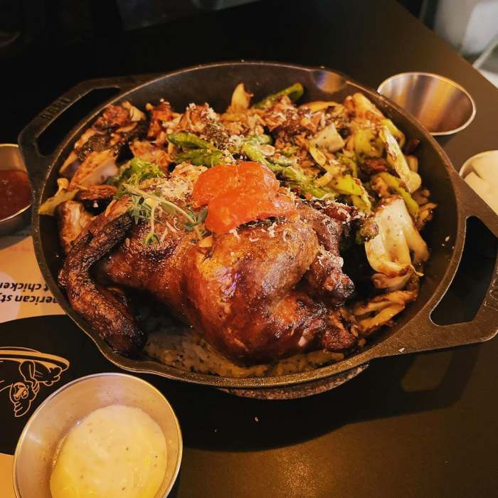 맛있는녀석들 제418회 백김치샐러드 샐러드 김치 꽈리고추 숯불 닭구이 로스트 치킨 식탁을 빛낼 사이드 방송 맛집 추천 소개