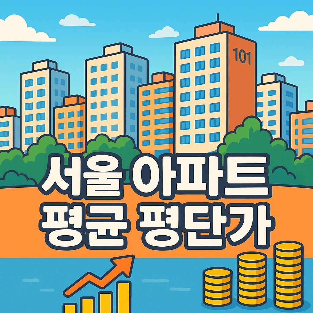 서울 아파트 평균 평단가