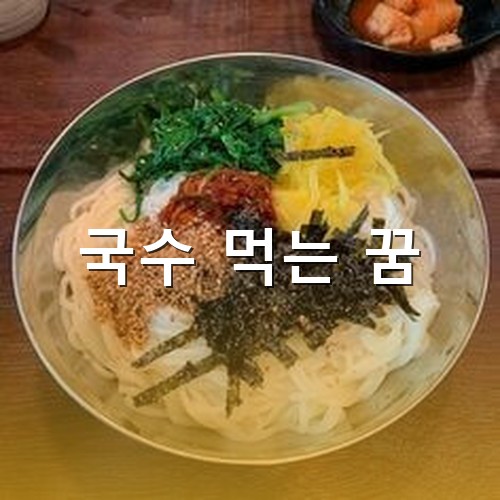 야채-김-파-얼쿨한-고추장-등이-들어간-비빔국수