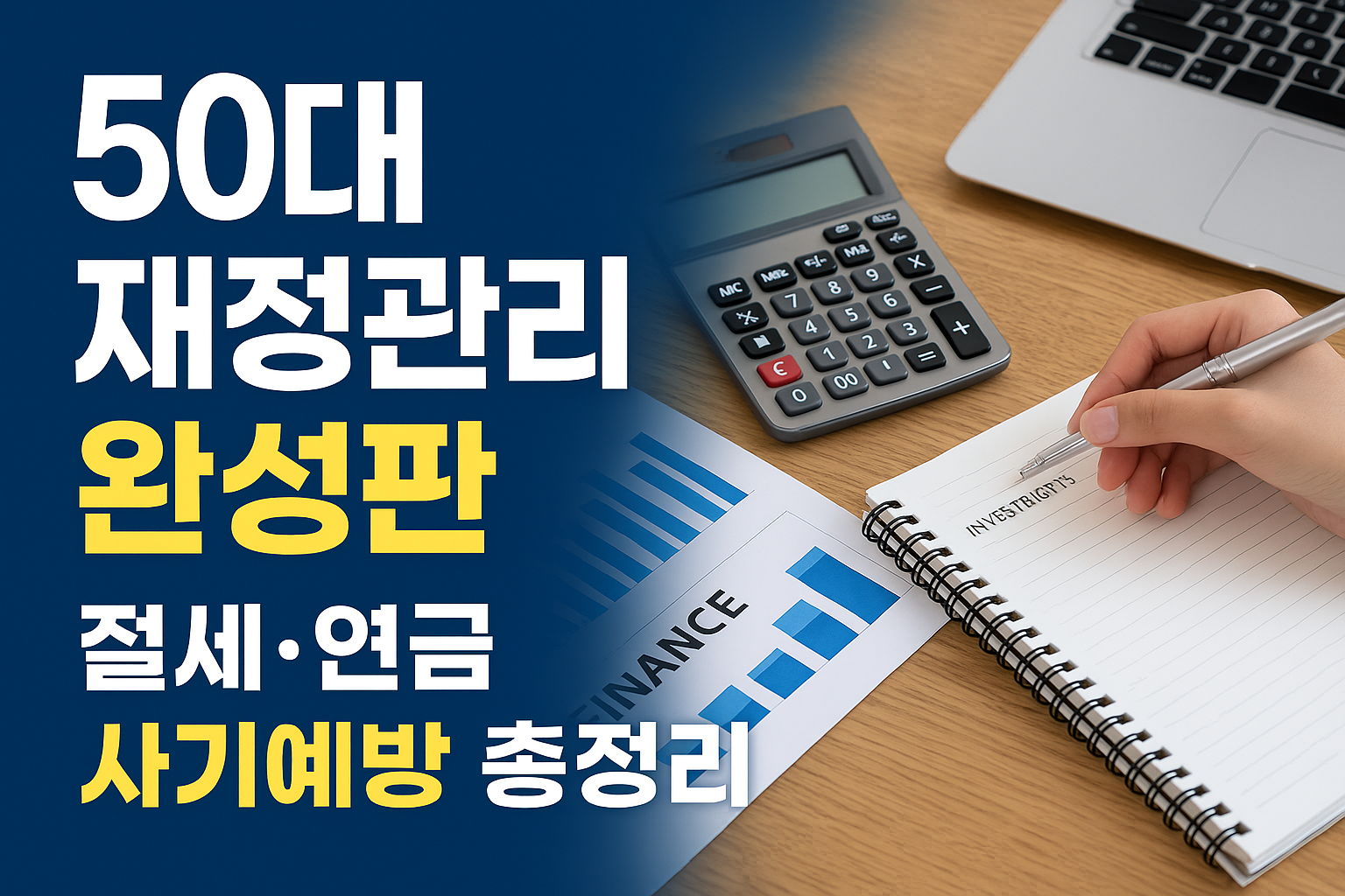 50대 재정관리 완성판 절세/연금 사기예방 총정리