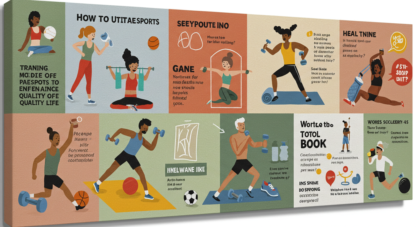 캔버스로 만드는 나만의 운동 루틴 🏃&zwj;♂️ 삶의 질을 향상시키는 스포츠 활용법