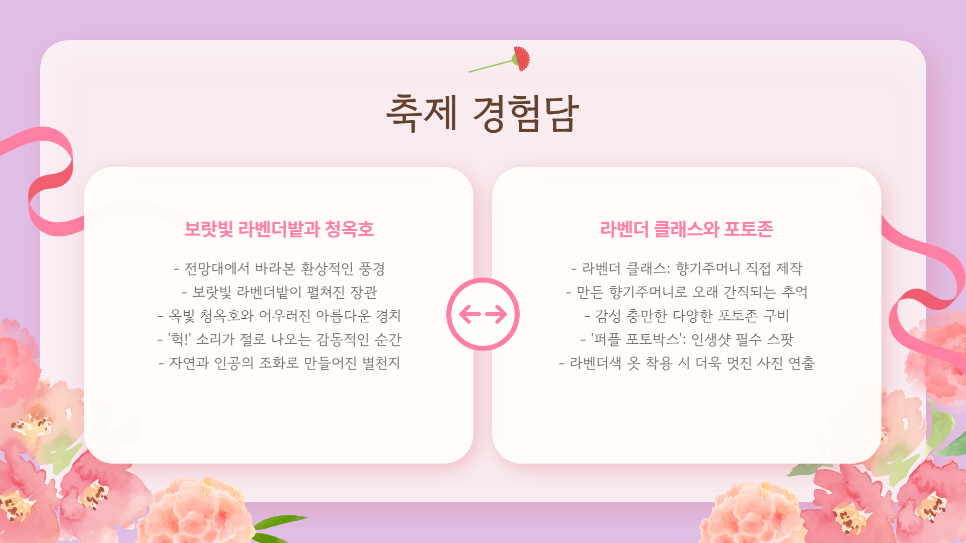 동해 무릉별유천지 라벤더축제