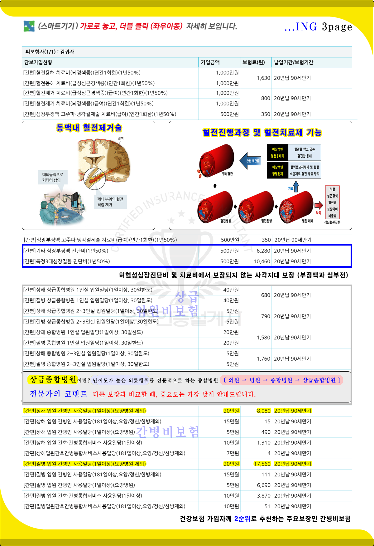 02_3_김귀자님추천보험_4입원비수술비