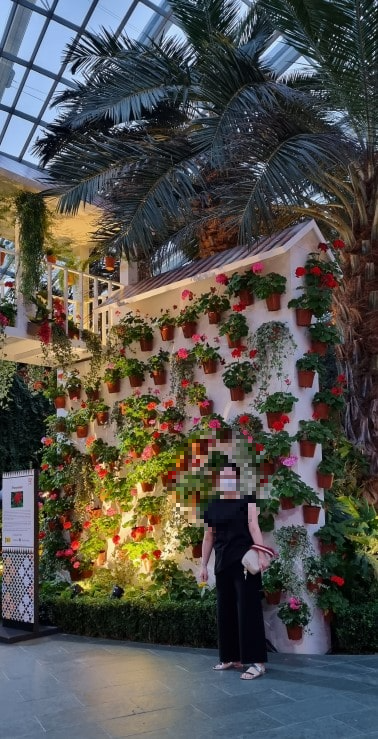 가든스 바이 더 베이 플라워 돔