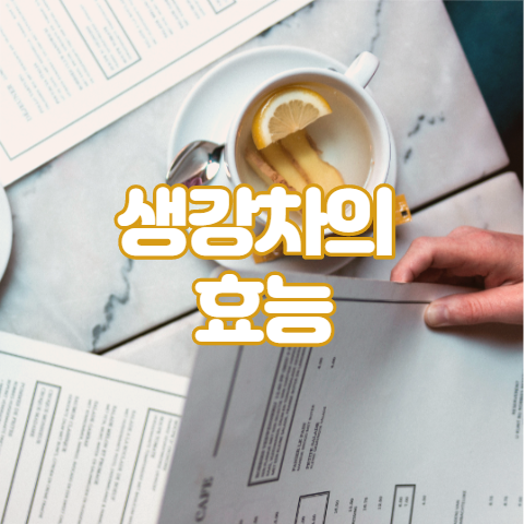 생강청효능