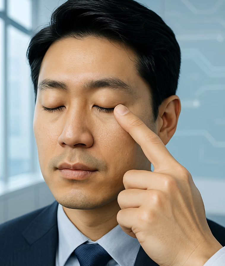 눈 주변 보물찾기&amp;#44; 핵심 혈자리 공략