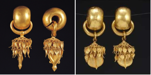 황오동 금귀걸이