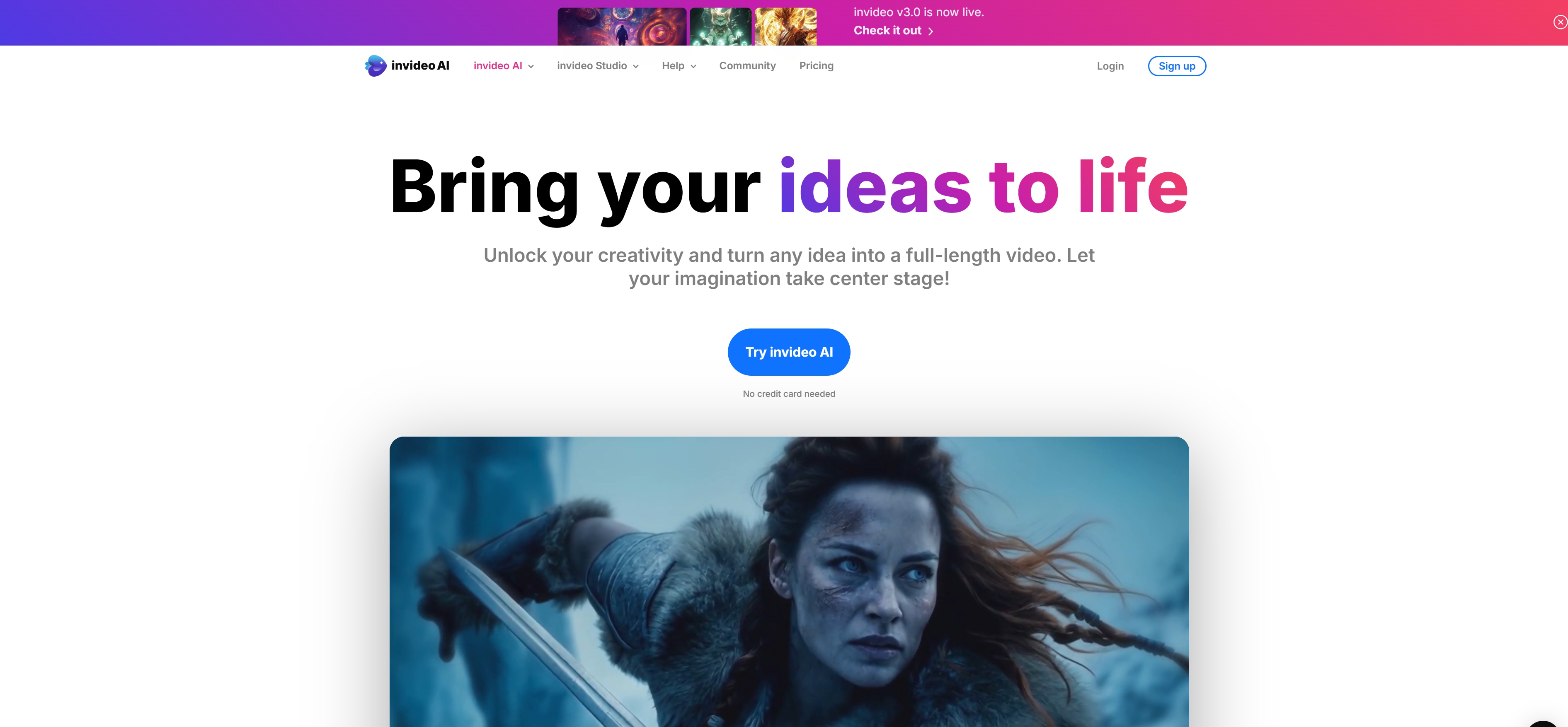 Video Content Creation - invideo