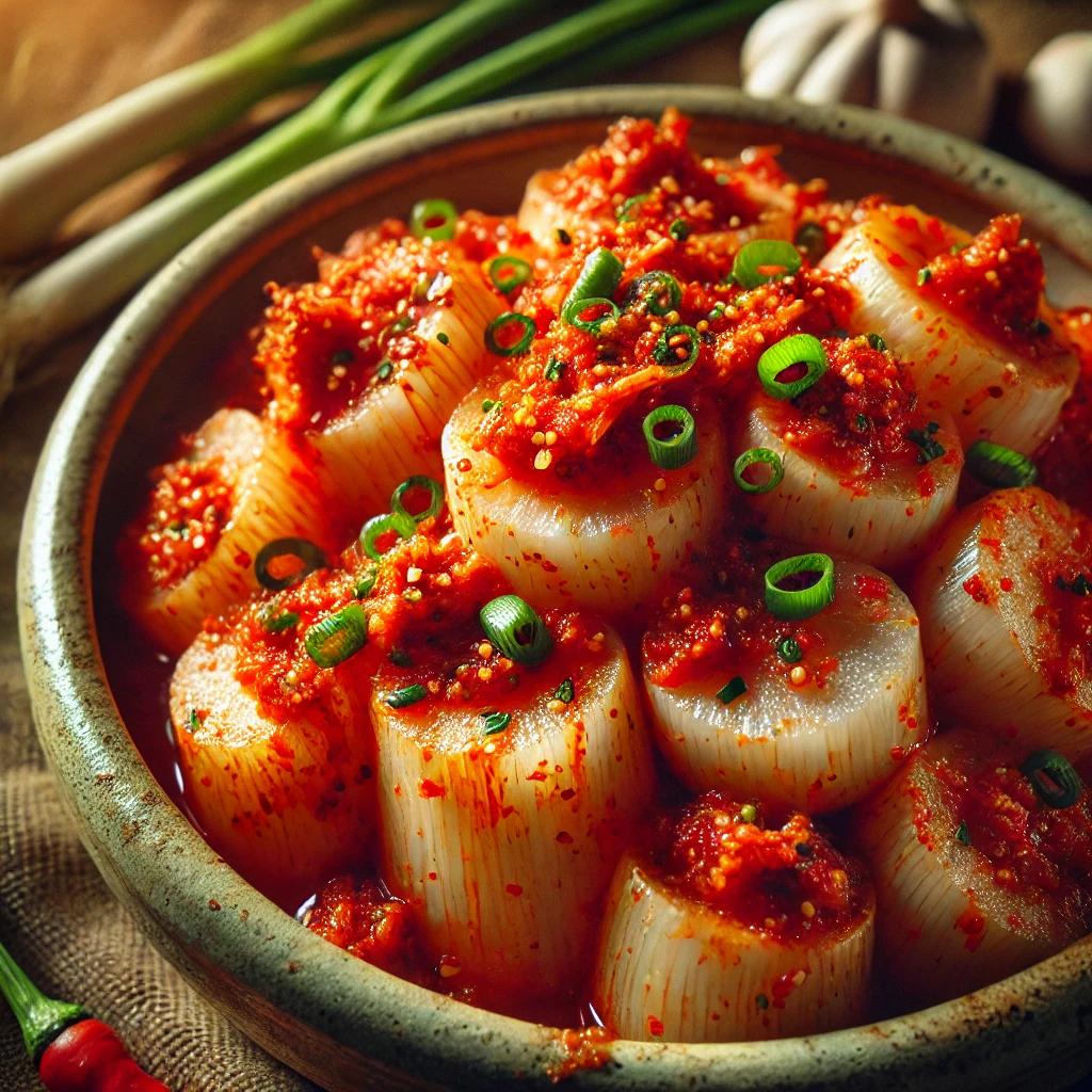 알타리김치 양념