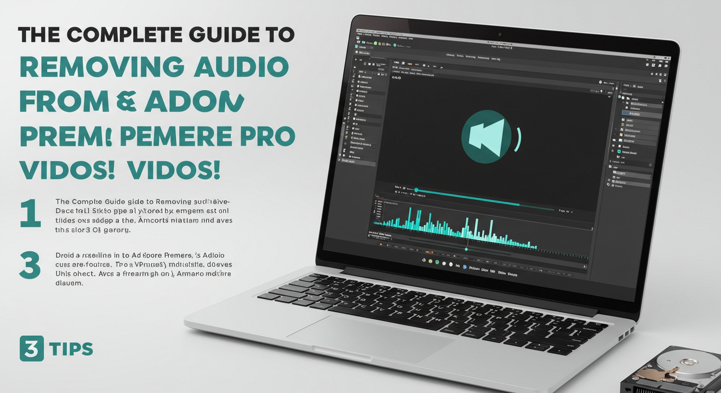 어도비 프리미어 프로 영상 내 오디오 제거 방법 완벽 가이드! 3가지 꿀팁 💾