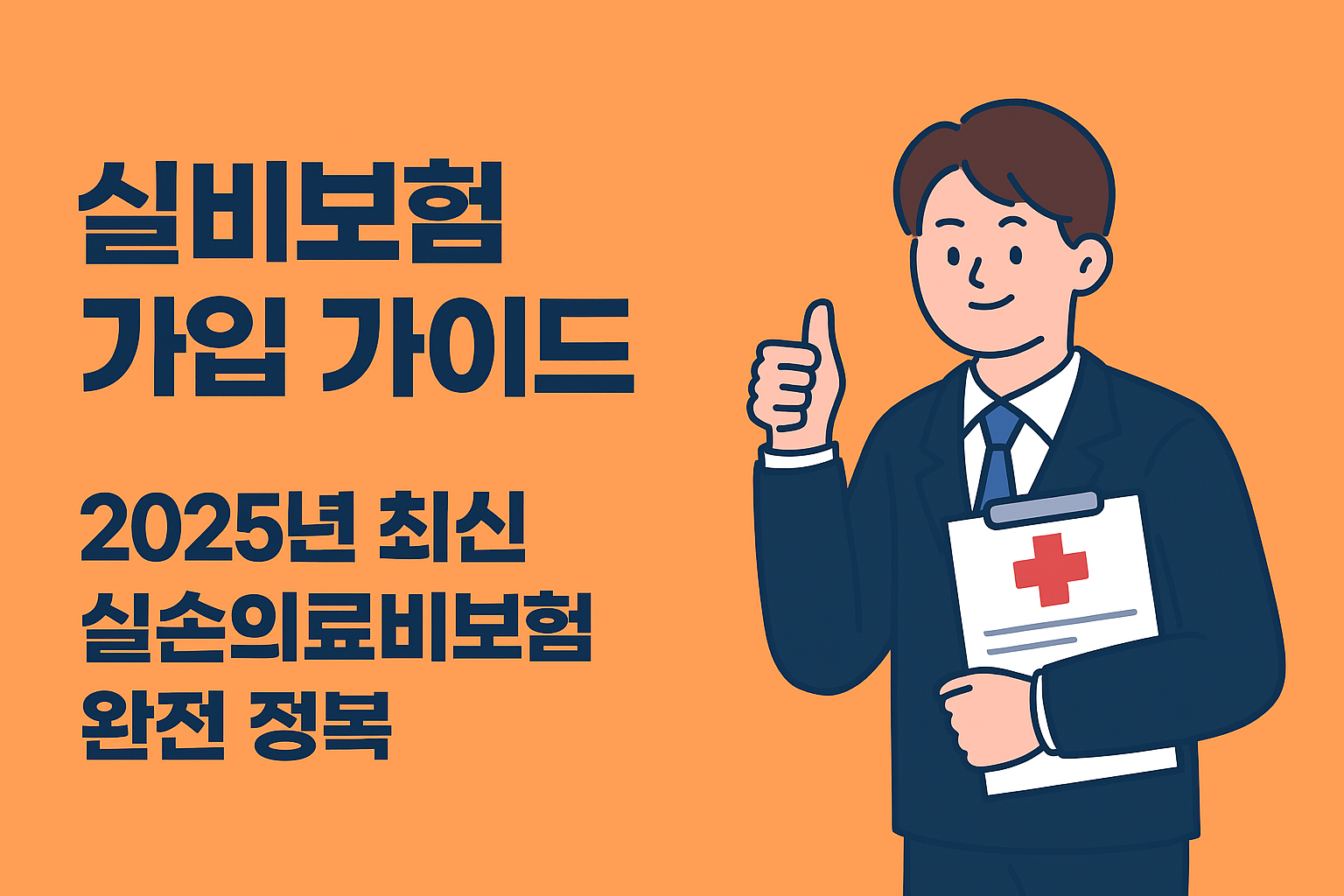 실비보험 가입 가이드 – 2025년 최신 실손의료비보험 완전 정복