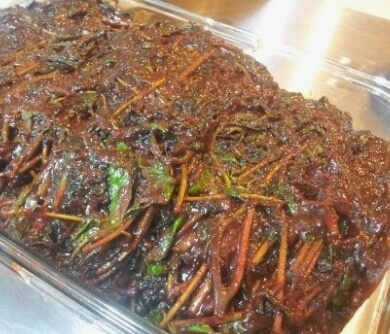 가죽나물고추장장아찌 만드는법