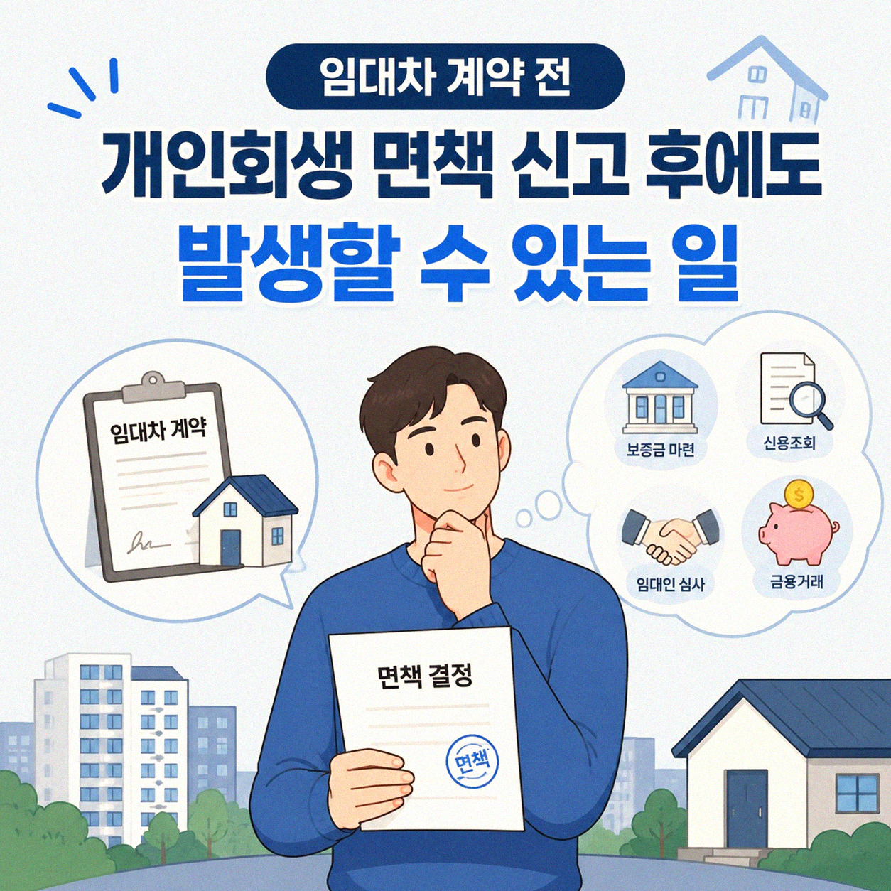 임대차 계약 시 개인회생 면책 후 신고 수수료, 혹시 얼마인가요