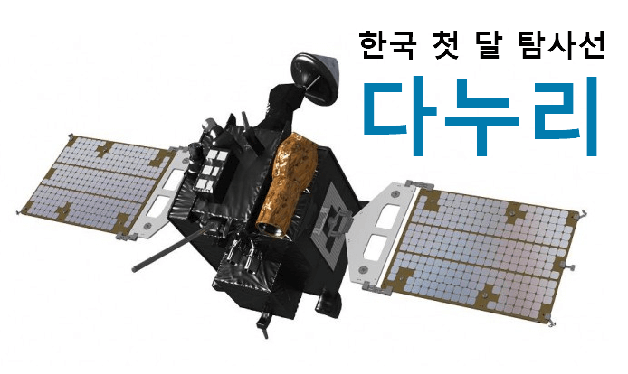 한국 첫 달 탐사선인 다누리 출처 과학기술통신부