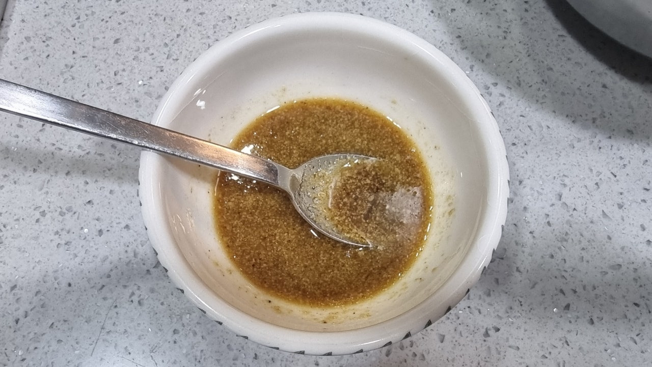 들기름 비빔 칼국수 양념장