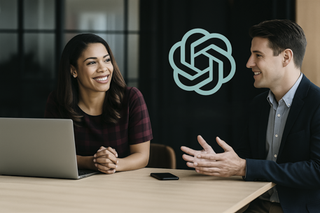 ChatGPT 분석 프롬프트 실전. 고객 인터뷰 요약부터 인사이트까지. 인터뷰 모습.