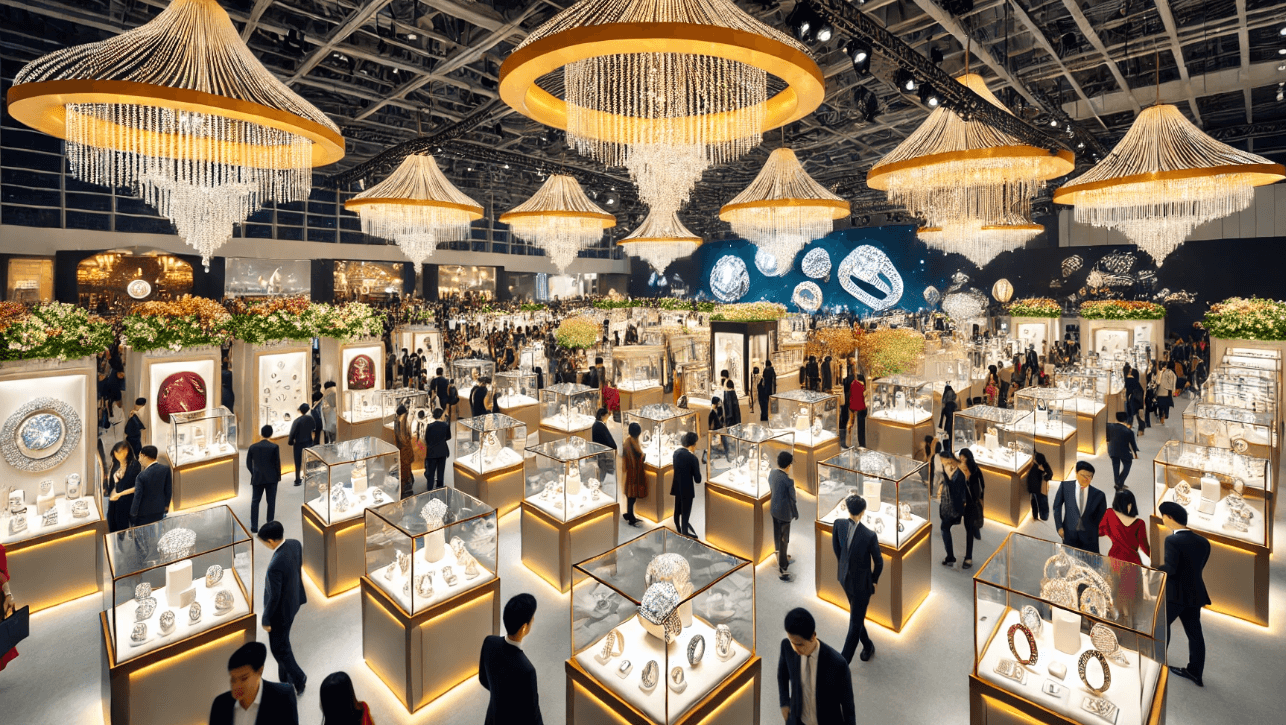 주얼리 박람회 사진