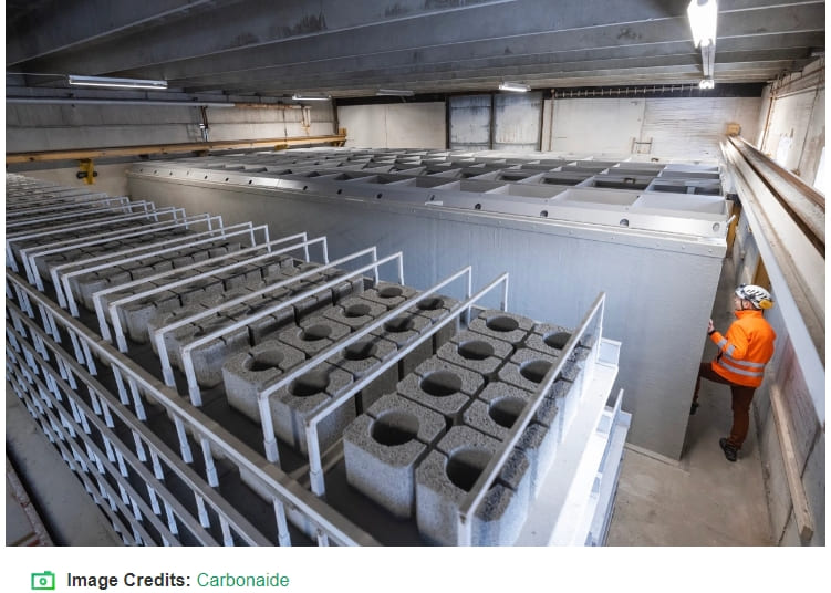 핀란드 스타트업, 콘크리트 탄소배출 절반 공정 펀딩 성공 VIDEO: Carbonaide aims for carbon negative concrete technology