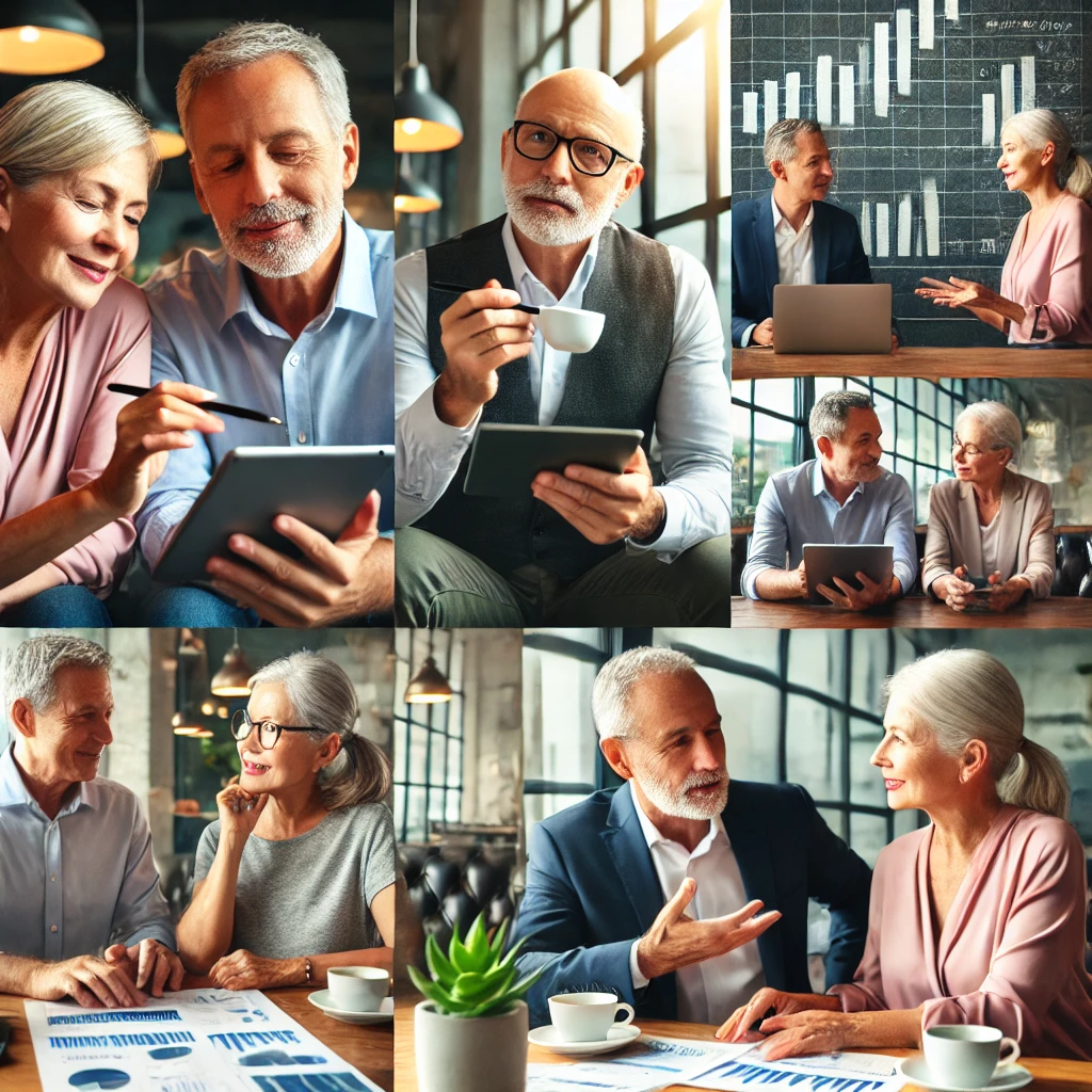 50대 재테크 이미지