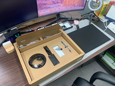 와콤 신티크 16 개봉